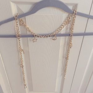 Chain jewelry belt